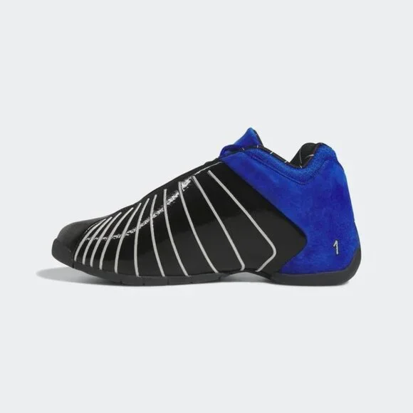 adidas T-Mac 3 Restomod Core Black Royal Blue - Picture 6 of 9